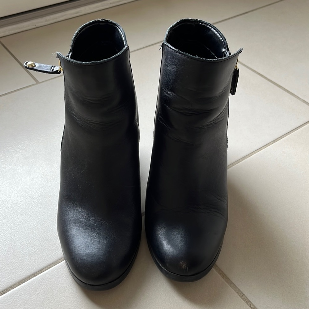 Aldo Black Ankle Boots